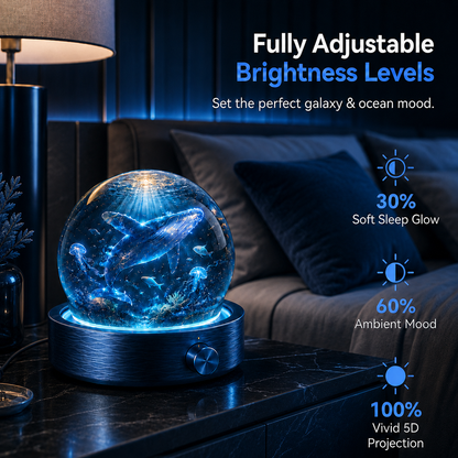 🐉SCNDR® 360° Smart Holographic Projector (HD Smart Dynamic 5D)